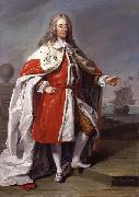 Portrait of George Byng (1663-1733), 1st Viscount Torrington unknow artist